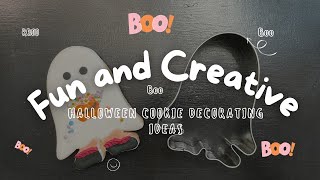 Fun and Creative Halloween Cookie Decorating Ideas GhostCookie royalicing immersivebaking [upl. by Ynhoj537]