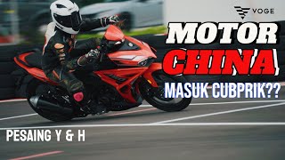 PESAING BARU CUBPRIK 2025  MOTOR CHINA VS Y15 VS RSX  VOGE FR150 [upl. by Airrej]