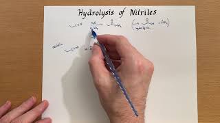 180 CHM2211 Synthesis of Carboxylic Acids by Acid Catalyzed Nitrile Hydrolysis [upl. by Nadbus]