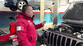 Deterioramento precoce bronzine biella con spia pressione olio accesa su Jeep Wrangler 22 Td [upl. by Alla703]