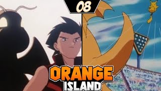 Ash vs Drake 🔥  DRAGONITE vs CHARIZARD🔥  Pokemon Orange Island  Ep 08 gba hindi [upl. by Lydie]