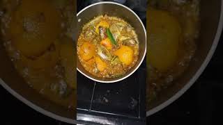 Simple recipe but yummykulsha fishwith orange peelssylheticookingsafasmumuk [upl. by Ecienaj]