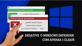 Como desabilitar o Windows Defender no Windows 10 DEFINITIVAMENTE [upl. by Emanuel]