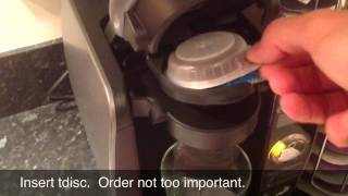 How To Use Tassimo Iced Drink Disc Inserts [upl. by Ailalue]