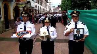 Gaita Escocesa Honras Fúnebres Bomberos Villeta Colombia [upl. by Ahsinrac]