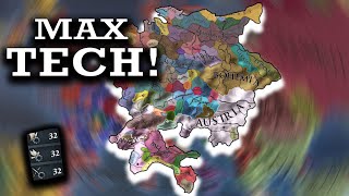 EU4 but every Free city in the HRE has MAX TECHNOLOGY [upl. by Sarazen43]