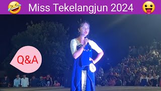 Questions round Karju pen kethak  miss tekelangjun zkyf 2024  Mongal Sing Family [upl. by Wivinah]