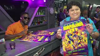 Kevin Hart Surprises Fans at the Lionsgate’s Borderlands Booth [upl. by Alistair]