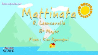 Leoncavallo quotMattinata” E♭ Major Piano Accompaniment [upl. by Rosinski310]