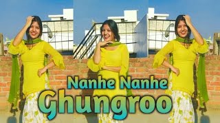 Nanhe Nanhe Ghungroo dance cover by Simran Singh  Farmani Naaz  Haryanvi Song  Simran Singh [upl. by Sirej375]