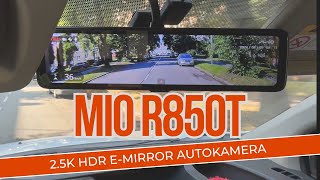 MiVue™ R850T  elektronické zpětné zrcáko s auto kamerou [upl. by Nyliram307]