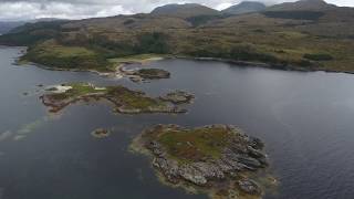 West Highlands of Scotland from Kyleakin to Sandaig [upl. by Harriett]