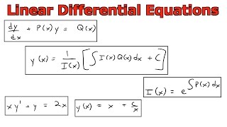 Linear Differential Equations [upl. by Neztnaj]