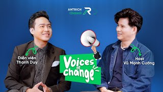 Yêu không chỉ là danh từ mà là động từ  DV Thanh Duy X MC Vũ Mạnh Cường Antrich VoicesOfChange [upl. by Delanie]