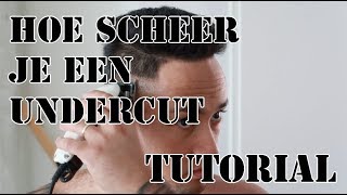 OVERLOOP KAPSEL UNDERCUT TUTORIAL [upl. by Adnek]