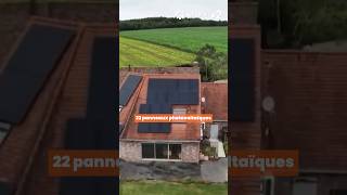 Installation de 22 panneaux solaires reportage par France 2 ⚡panneauxsolaires autoconsommation [upl. by Ueihttam]