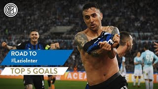 LAZIO vs INTER  TOP 5 GOALS  Vecino Recoba Emre and more  ROAD TO [upl. by Davidoff]