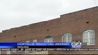 Renovations for the Chickasaw County courthouse are underway [upl. by Zsa Zsa]