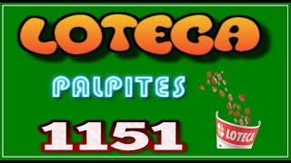 PALPITE DA LOTECA 1151 [upl. by Ehtnax]