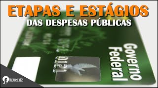 Etapas e estágios das despesas públicas [upl. by Notsla]