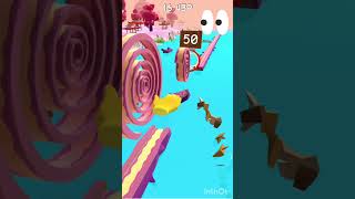 ￼ spiral roll game level 1🎮🎮  spiral roll game [upl. by Hayne]