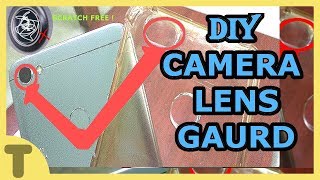 DIY PHONE CAMERA LENS GAURD PROTECTOR [upl. by Kylila]