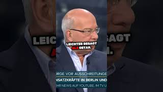 Rainer Wendt kritisiert Debatte um Zurückweisungen an der Grenzen WELTVideoTV [upl. by Katzman874]