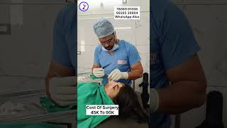 Rhinoplasty Surgery In India Chandigarh Delhi Mumbai Bangalore Kolkata Hyderabad Raipur Nagpur [upl. by Brezin497]