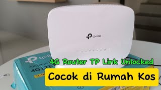 Modem Wifi 4G TPLink MR105  Unboxing Router Sim Card All Operator Terbaik [upl. by Hindorff121]