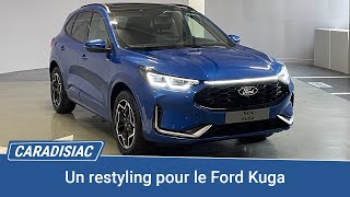 Présentation  Ford Kuga restylé 2024  il se refait une beauté [upl. by Jariah940]