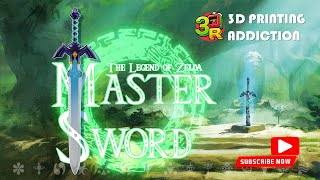 3D Printing The Legend of Zelda Master Sword [upl. by Cline]