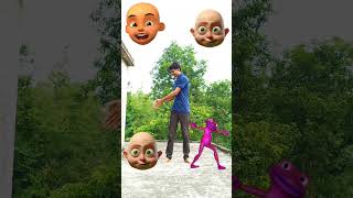 Alian Head To Frog jokar gorilla and gasita name Talking shorts funny [upl. by Nylitsirk686]