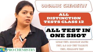 All Distinguish test Class 12  One Shot Organic Chemistry  Madhu Yadav [upl. by Naegem406]