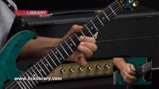 Van Halen Panama Guitar Solo  Slow amp Close Up  Learn To Play Van Halen Guitar DVD [upl. by Leunammi]