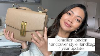 Demellier London Vancouver Style Handbag Review  Luxury Handbag Under 500 in 2023 [upl. by Icram]