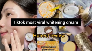 Tiktok most viral whitening cream review3days challengeWhitening cream review [upl. by Berard847]