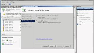 serveur 2008R2  sauvegarde du serveur 2008 [upl. by Anigriv]