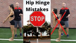 Hip Hinge Mistakes [upl. by Atauqal]