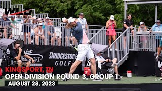 2023 World Long Drive Kingsport  Open Division – Round of 16 [upl. by Enitsyrk808]