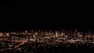 Hawaii quotTantalus Mountainquot Night view [upl. by Jared510]