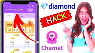 chamet app free diamonds💎chamet app diamond hack💎how to hackchamet app💎 chametapp💎 [upl. by Ainessej]