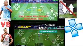 Multiplayer Efootball 2024 PPSSPP JR 21 [upl. by Thurlough]