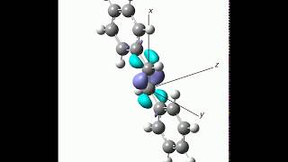 Electron Density Difference on Stilbene GSES by DFT calculation [upl. by Domenic439]