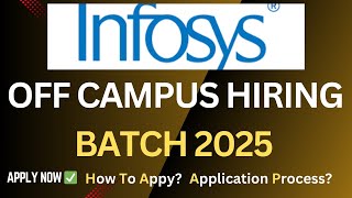 Infosys Hiring Specialist Programmer SP  2025 Batch  Infosys Off Campus  How To Apply ✅ [upl. by Stuppy511]