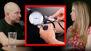 How to Lower Your Blood Pressure exercise cocoa flavanols amp heat stress  Peter Attia [upl. by Inele210]