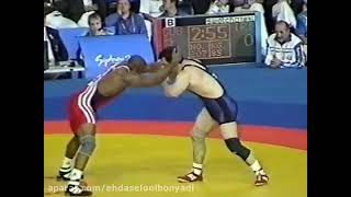 Yoel Romero vs Amir Reza Khadem Full Match  Sydney 2000 Wrestling Romero ufc Olympics ufc [upl. by Oznohpla]