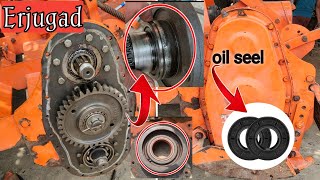 Rotaveter side gear box oil seel kaise lagaye how to change gear box oil seel [upl. by Kimball]