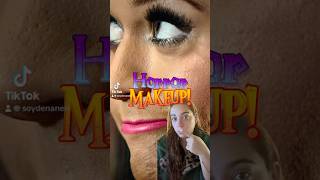 Maquillaje en plasta makeuptutorial makeuphacks hacksandtips viraliza halloweenishere [upl. by Olimac491]