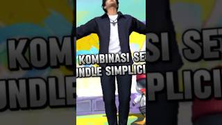 4 KOMBINASI SET BUNDLE SIMPLICITY kombinasisetfreefire ff freefire masukberanda viralvideo [upl. by Pasho]