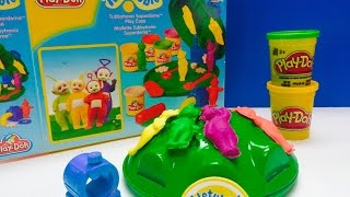 TELETUBBIES Rare Retro PLAYDOH Tubbytronic Superdome Toy Set [upl. by Bathelda]